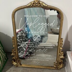 Wedding Sign- Unplugged Ceremony